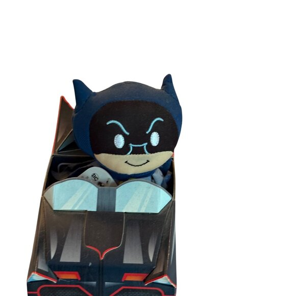 Hallmark Itty Bitties Batman Plush Toy In Batmobile Paper Craft Car - Picture 2 of 4